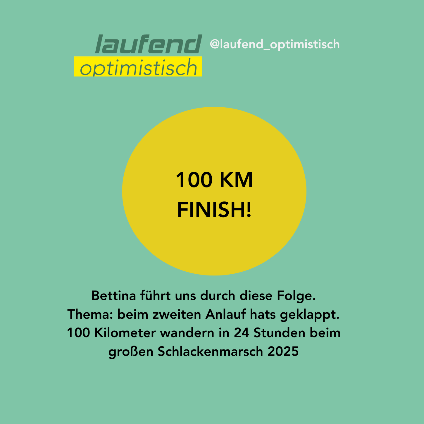 088 – 100 km wandern in 24 Stunden – mein Finish beim großen Schlackenmarsch 2025!