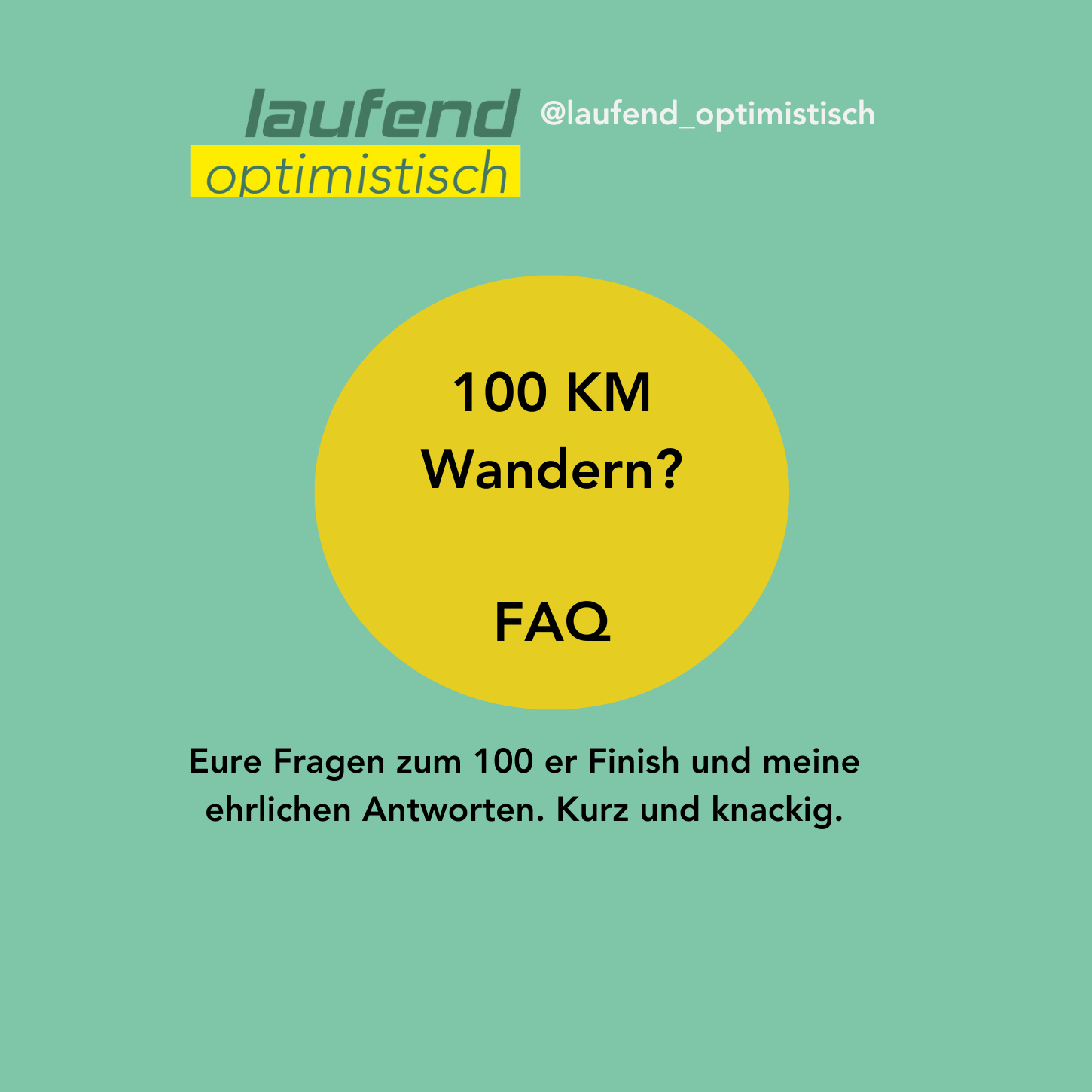 089 – 100 km Wandern in 24 Stunden. Eure Fragen – meine Antworten